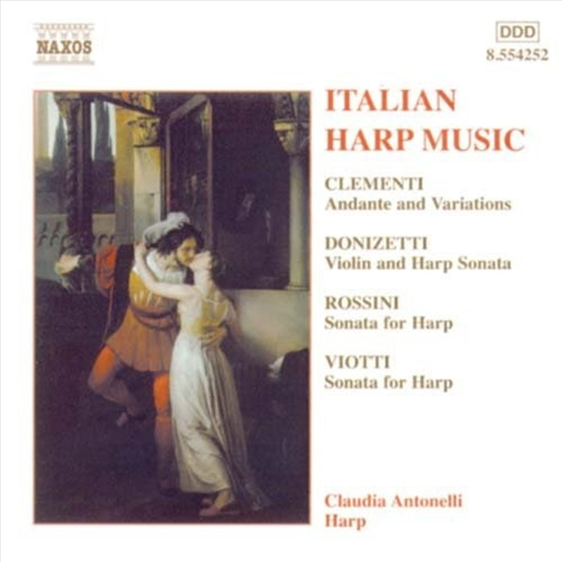 Music CDs: Italian Harp Music - Antonielli And Ambrosini Cd Album