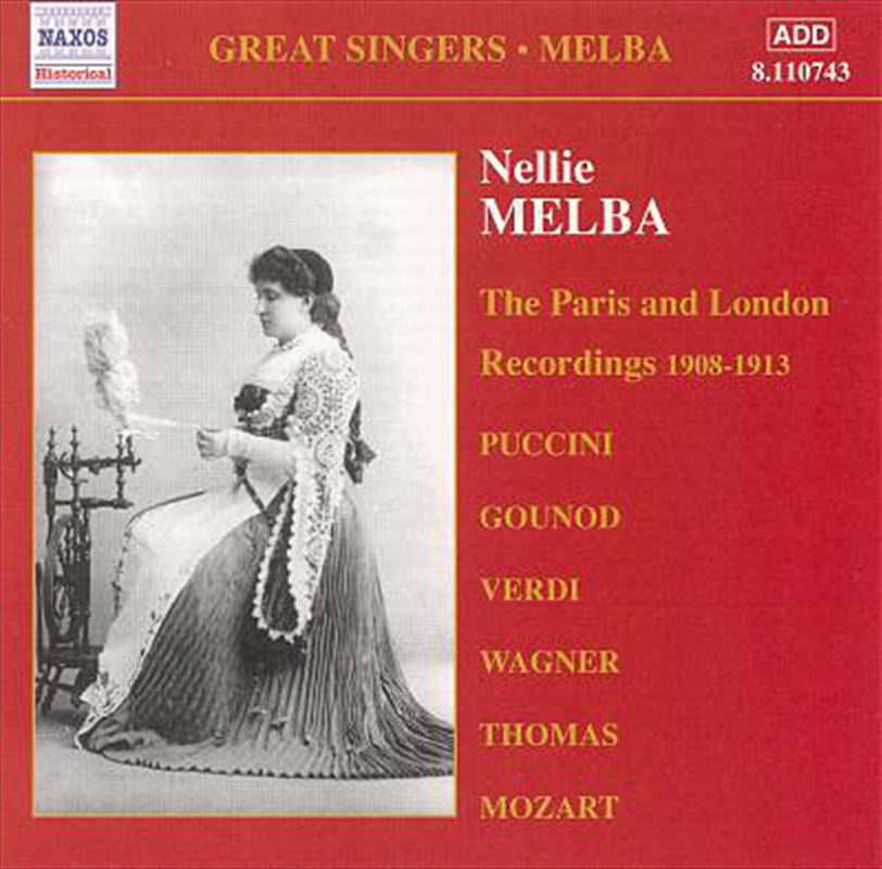 Music CDs: Vocal Portrait V3 - Melba, Nellie Cd Album