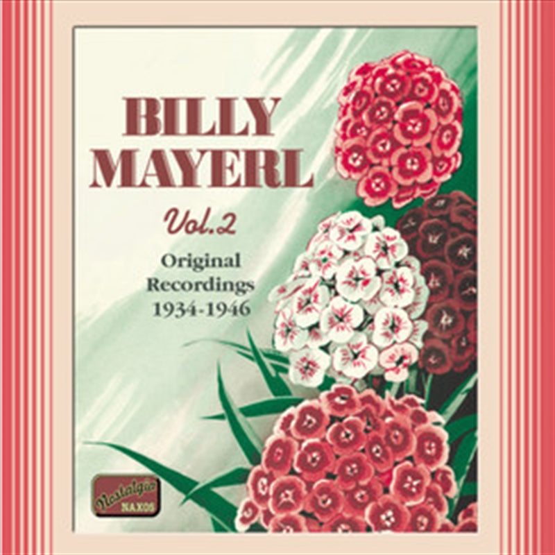 Music CDs: Billy Mayerl V2 - Mayerl, Billy Cd Album