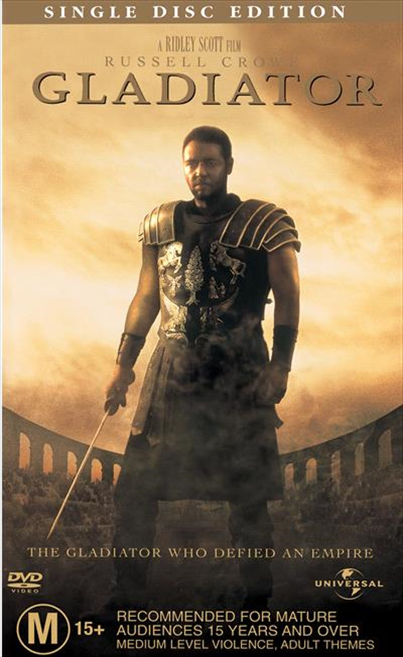 Sci-Fi DVDs & Blu-rays: Gladiator - Single Disc Edition DVD