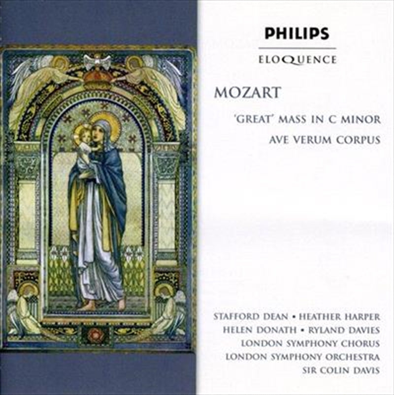 Music CDs: Great Mass In C Min - Mozart, Wolfgang Amadeus Cd Album