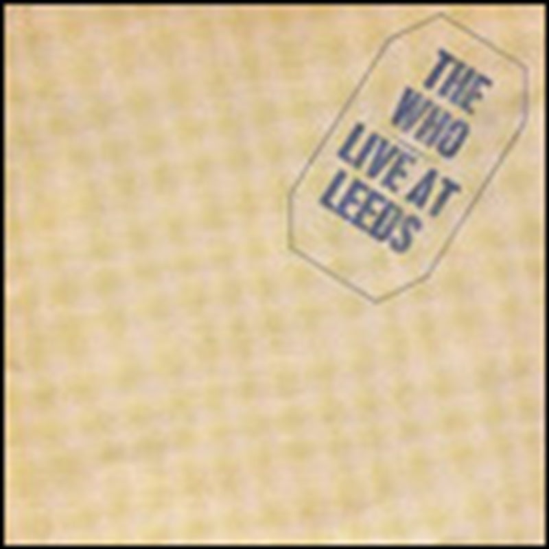 Music CDs: Live At Leeds: Rm - Who, The Cd Album