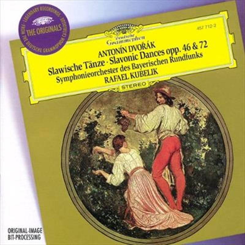 Music CDs: Slavonic Dances Op46/72 - Dvorak, Antonin Cd Album