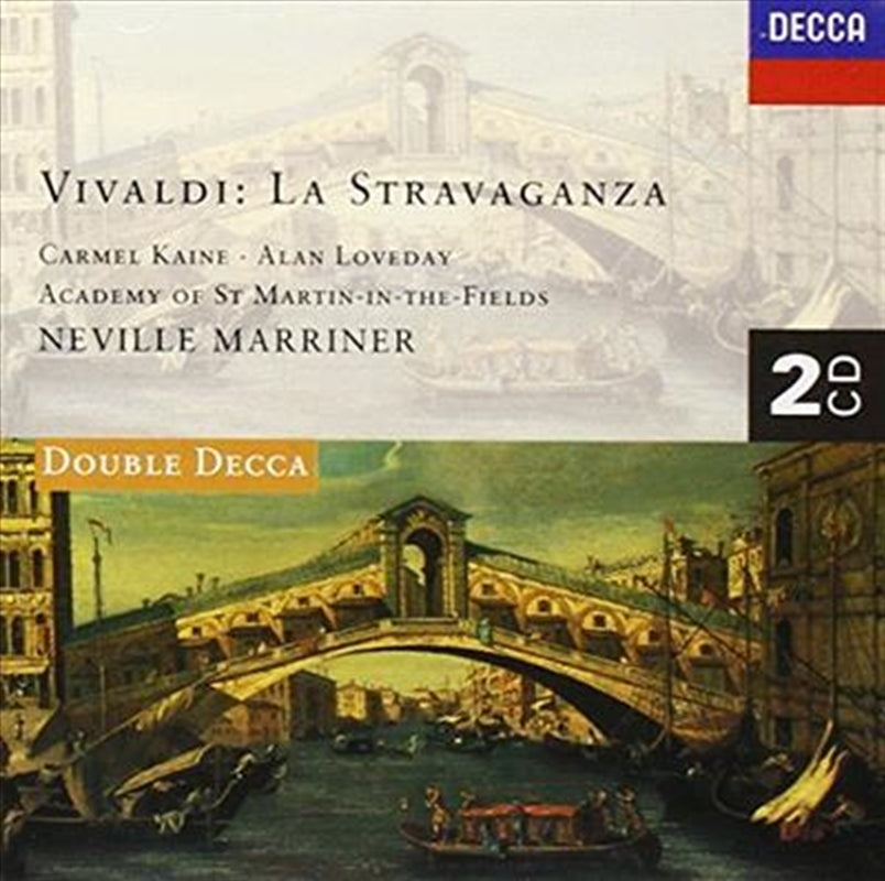 Music CDs: Vivaldi: La Stravaganza Op4: 2 - Marriner: Kaine (Vln): Loveday (Vln Cd Album