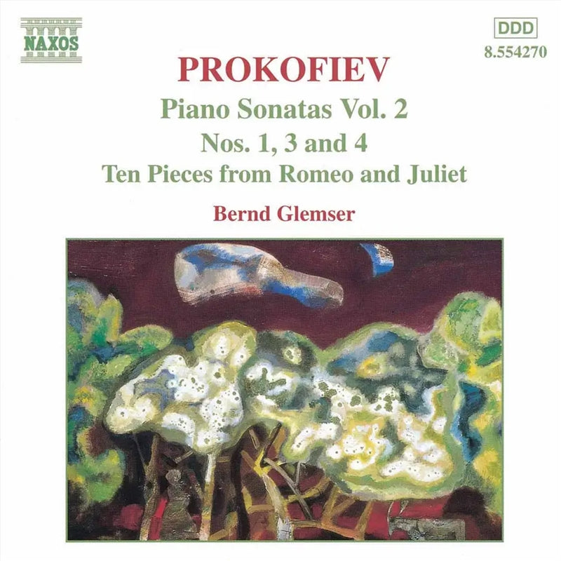 Music CDs: Prokofiev: Pno Son No1 No3 And - Glemser, Bernd Cd Album