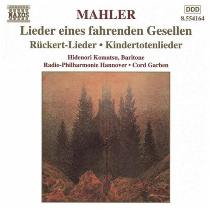 Music CDs: Mahler: Lieder Eines Fahrenden - Garben: Komatsu (Bar): Radio Philha Cd Album