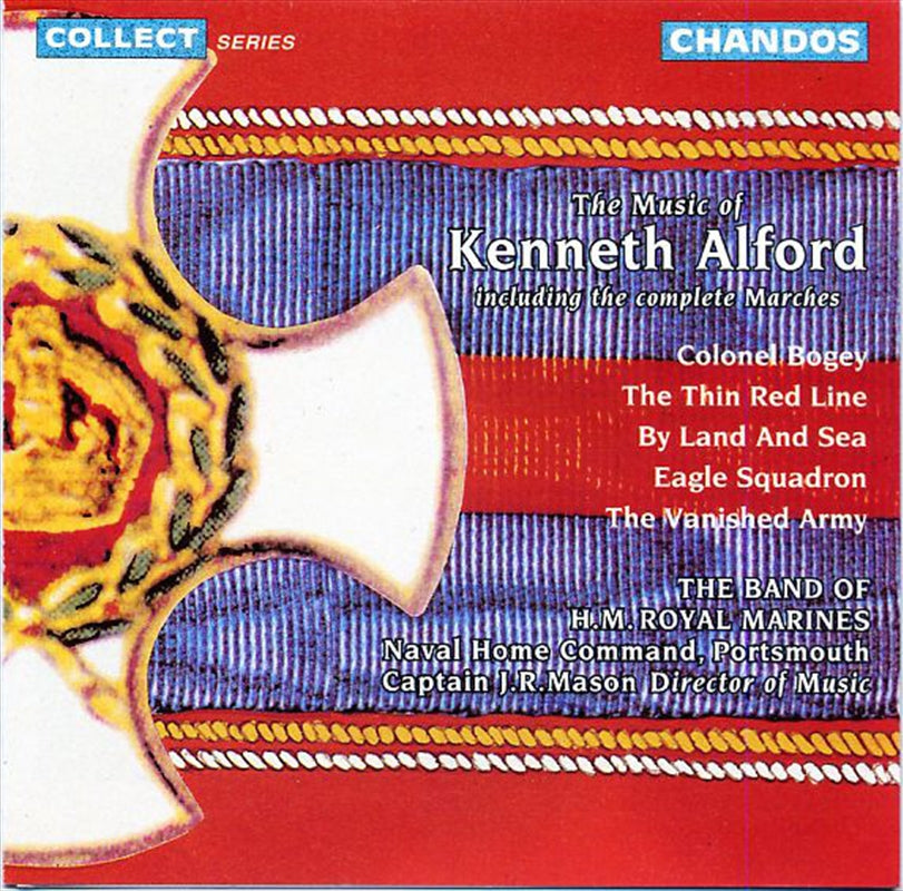 Music CDs: Music Of Kenneth Alford - Hm Royal Marines: Captain J R Mason Cd Album