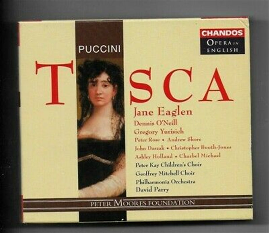Music CDs: Puccini: Tosca English Version - Parry: Eaglen: Oneill: Yurisch Cd Album