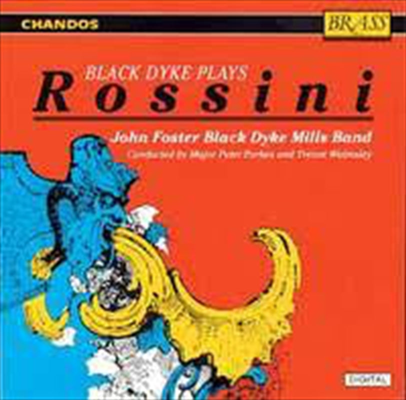 Music CDs: Black Dyke Plays Rossini - Black Dyke Mills Band Cd Album