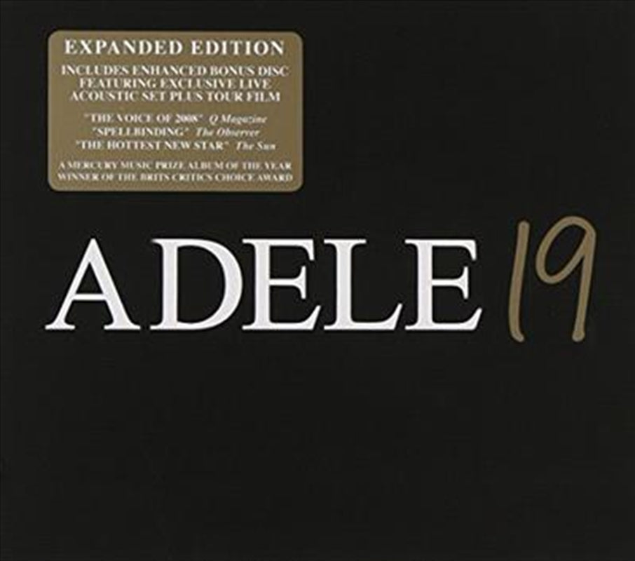 Music CDs: 19: Deluxe Edn - Adele Cd Album