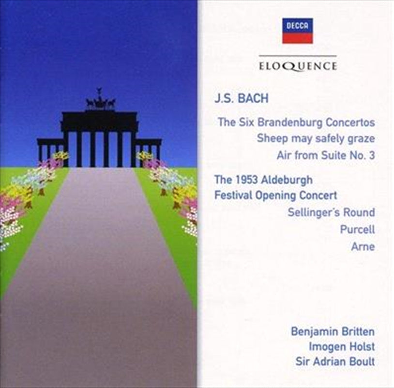 Music CDs: Bach: Brandenburg Conc - Britten, Benjamin Cd Album