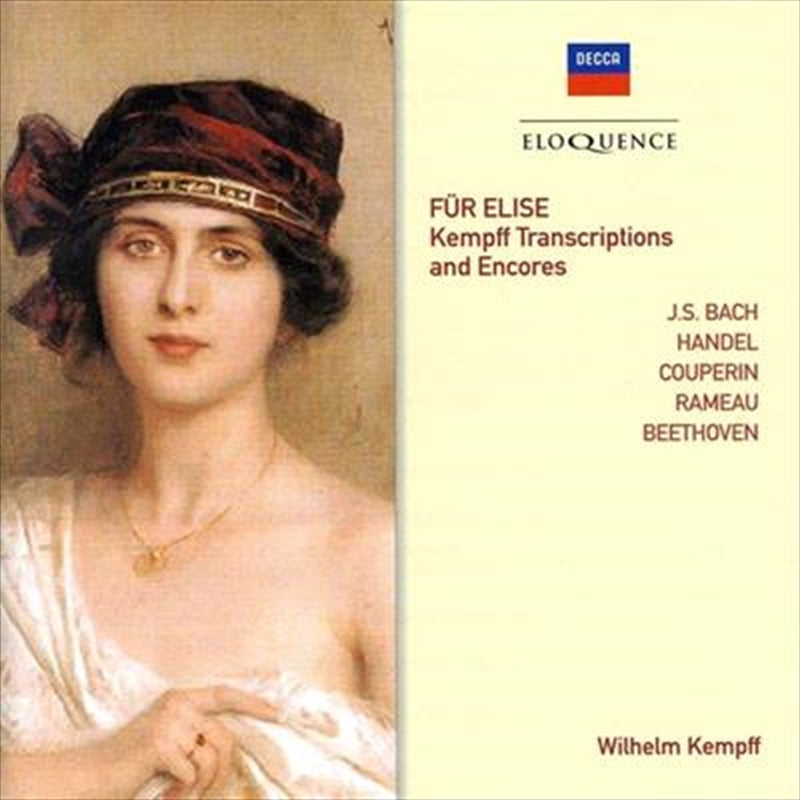 Music CDs: Baroque Recital - Kempff, Wilhelm Cd Album