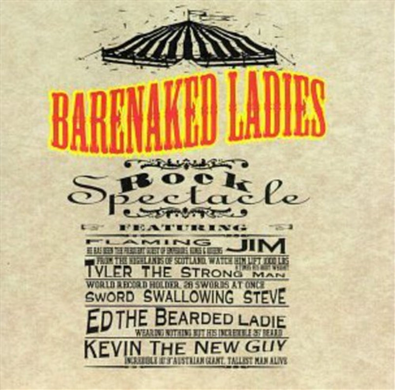 Music CDs: Rock Spectacle - Barenaked Ladies Cd Album