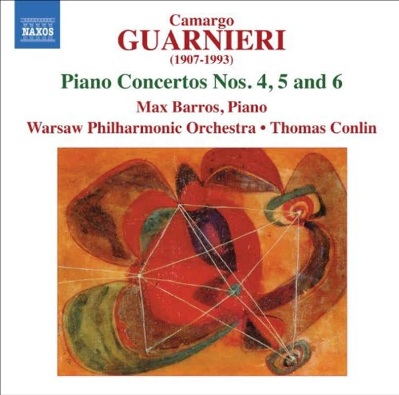 Music CDs: Guarnieri Pno Con Nos 4: 6 - Barros: Warsaw Philharmonic Orchest Cd Album