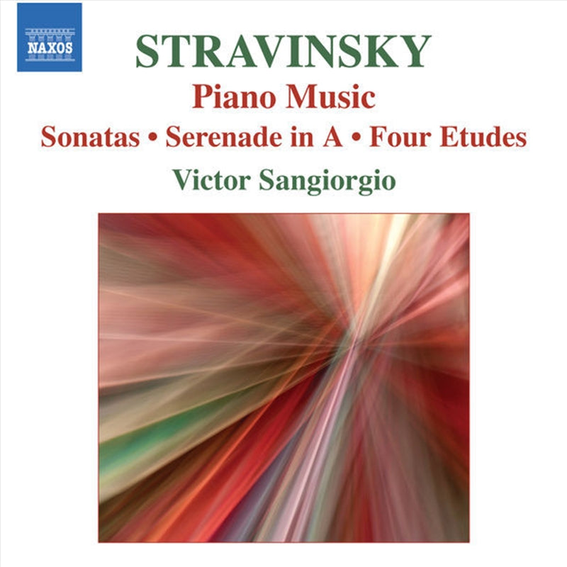 Music CDs: Stravinsky Pno Music: Sonatas - Sangiorgio, Victor Cd Album