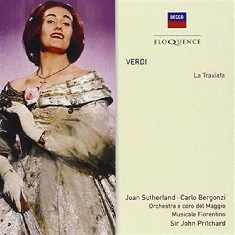 Music CDs: Verdi: La Traviata - Sutherland, Joan Cd Album