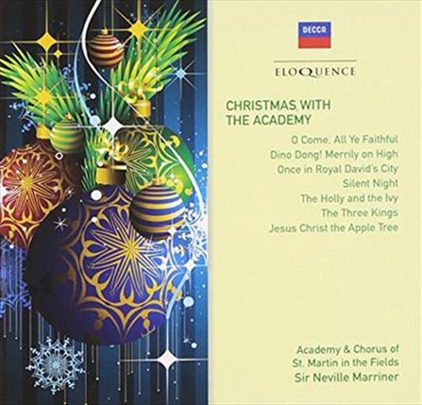 Music CDs: Christmas With The Academy - Marriner, Sir Neville Cd Album
