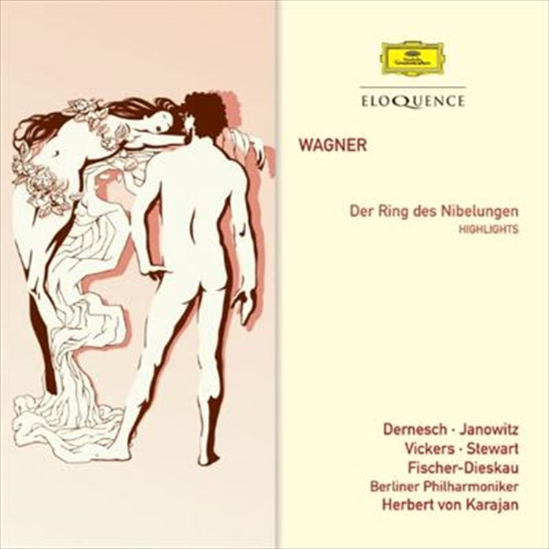 Music CDs: Wagner: Der Ring Des Nibelunge - Karajan, Herbert Von Cd Album