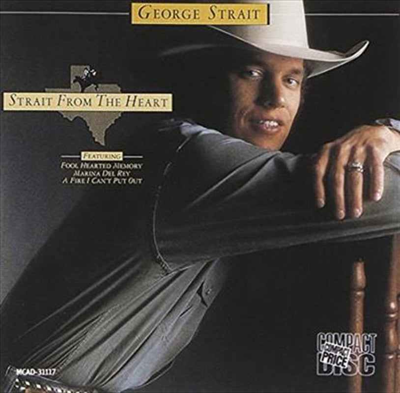 Music CDs: Strait From The Heart - Strait, George Cd Album