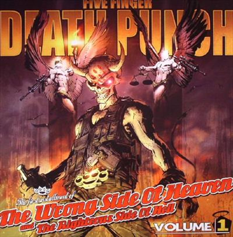 Music CDs: Wrong Side Of Heaven And: V1 - Five Finger Death Punch Cd Album