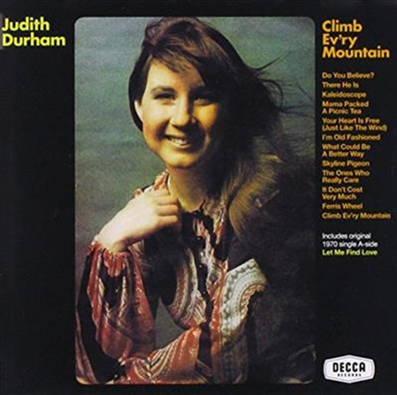 Music CDs: Climb Evry Mountain - Durham, Judith Cd Album