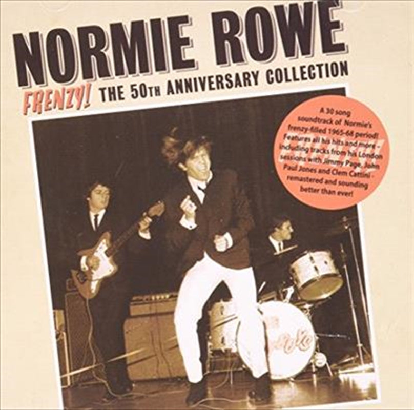 Music CDs: Frenzy: 50Th Anniversary Colle - Rowe, Normie Cd Album
