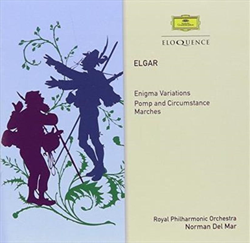 Music CDs: Elgar: Enigma Variations: Pomp - Del Mar, Norman Cd Album
