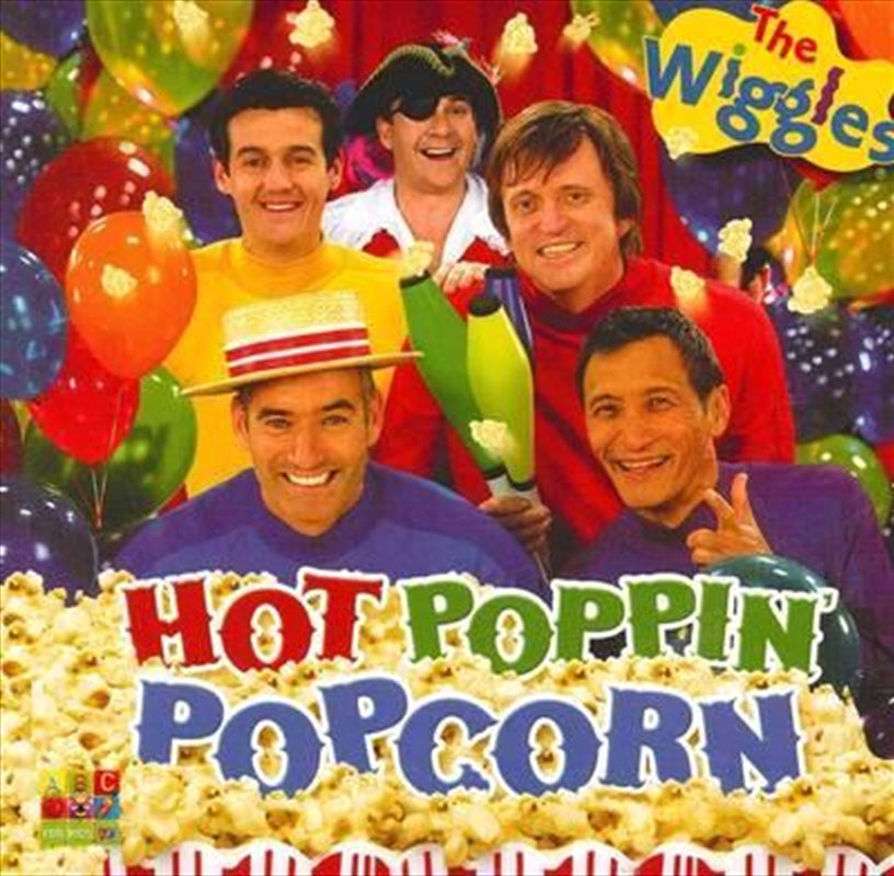 Music CDs: Hot Poppin Popcorn - Wiggles, The Cd Album