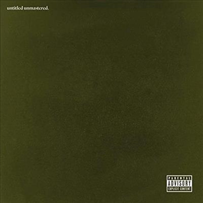 Music CDs: Untitled Unmastered - Lamar, Kendrick Cd Album