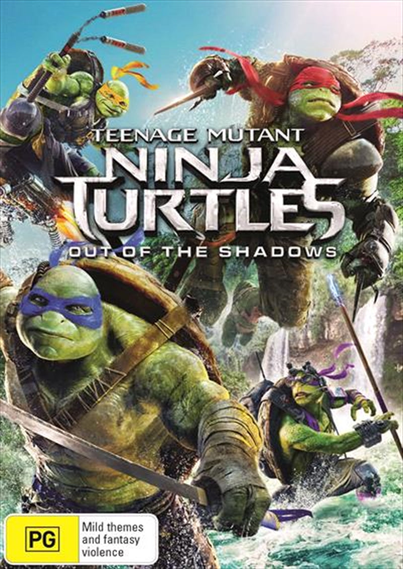 Animated DVDs & Blu-rays: Teenage Mutant Ninja Turtles - Out Of The Shadows DVD