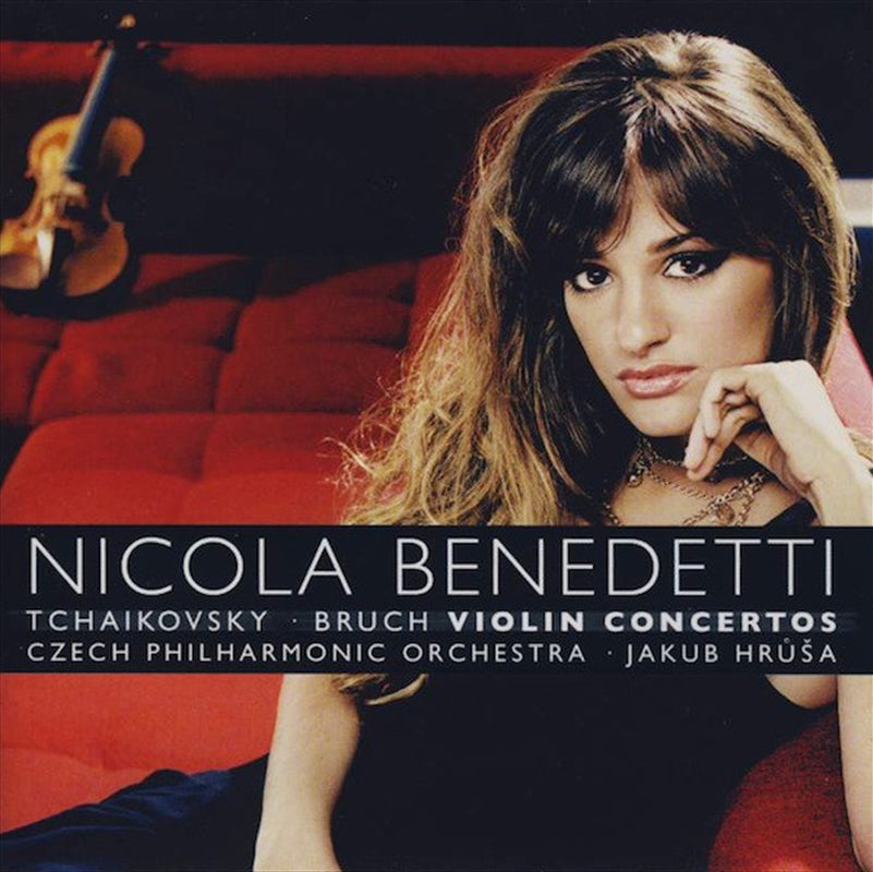 Music CDs: Violin Concertos - Benedetti: Tchaikovsky: Bruch Cd Album