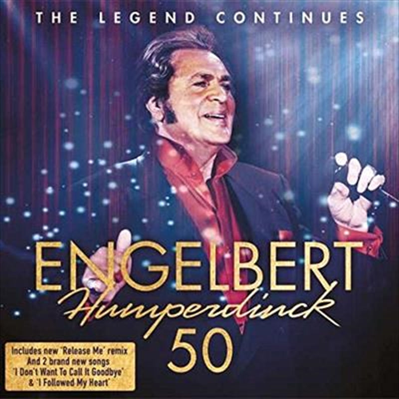 Music CDs: Engelbert Humperdinck: 50 - Humperdinck, Engelbert Cd Album