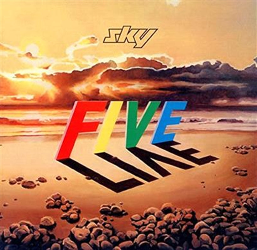 Music CDs: Sky: Five Live: Dlx Remastered - Sky Cd Album