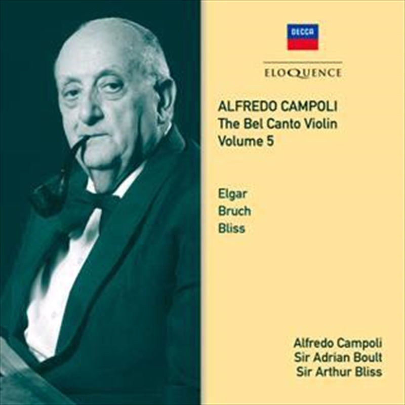 Music CDs: Bel Canto Violin: Vol 5 - Campoli, Alfredo Cd Album