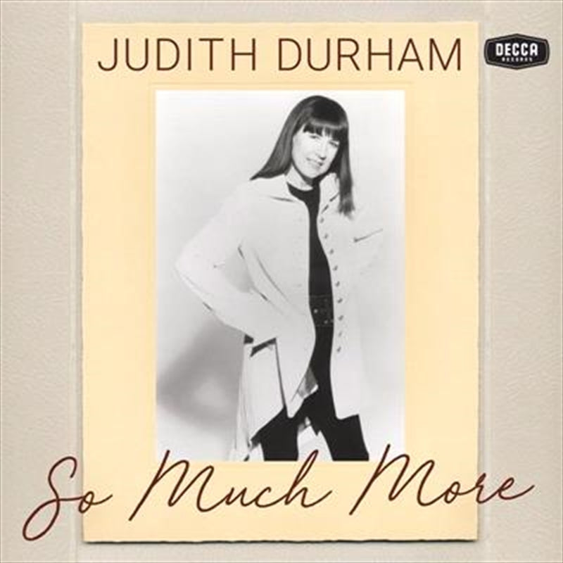 Music CDs: So Much More - Durham, Judith Cd Album