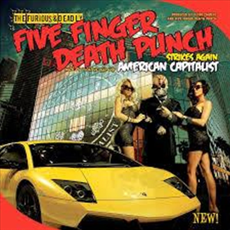 Music CDs: American Capitalist - Five Finger Death Punch Cd Album