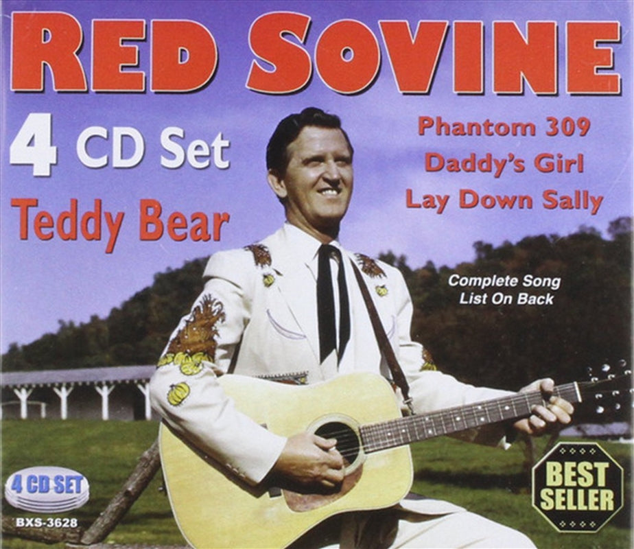 Music CDs: 40 Songs - Sovine, Red Cd Album