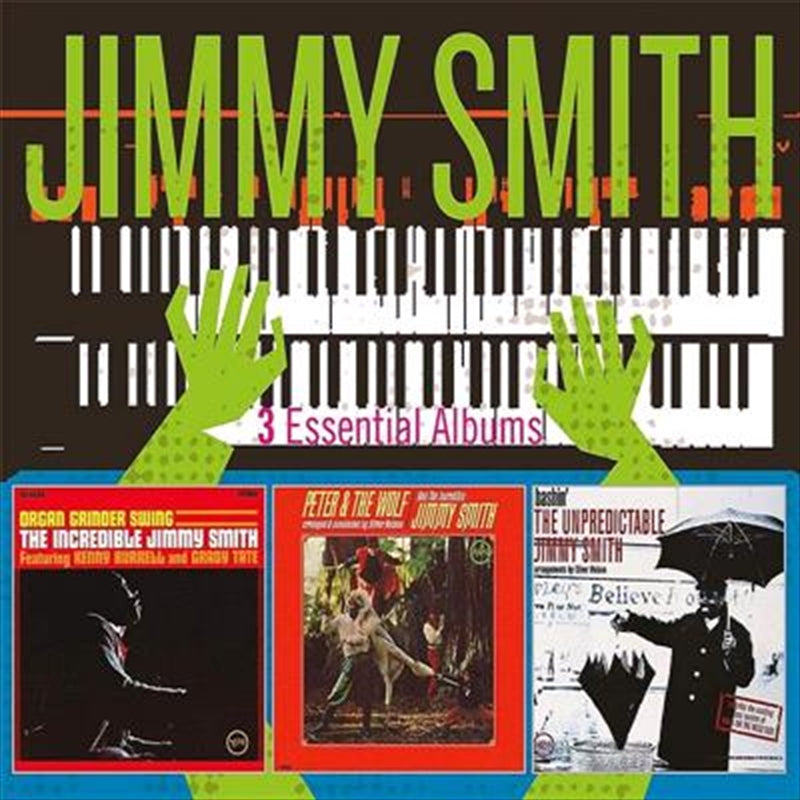 Music CDs: 3 Essential Albums - Smith, Jimmy Cd Album