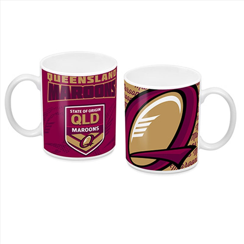 Sport DVDs & Blu-rays: 2019 State of Origin QLD Queensland Maroons Coffee Mug