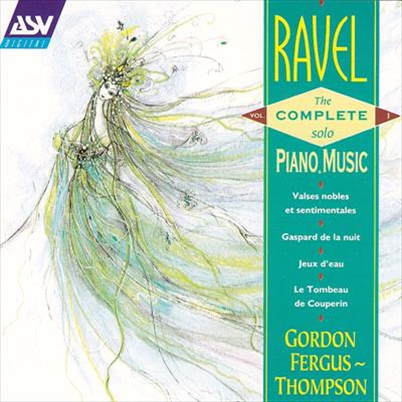 Music CDs: Ravel: Complete Music For Solo - Fergus Thompson, Gordon Cd Album