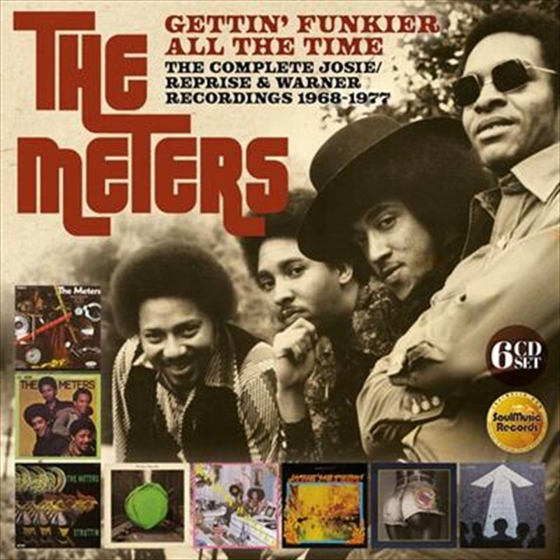 Music CDs: Gettin Funkier All The Time: C - Meters, The Cd Album