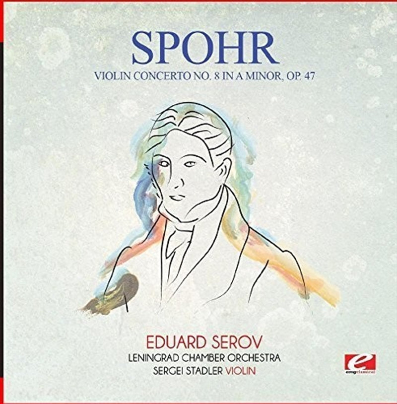 Music CDs: Violin Concerto No 8 In A Mino - Spohr Cd Album