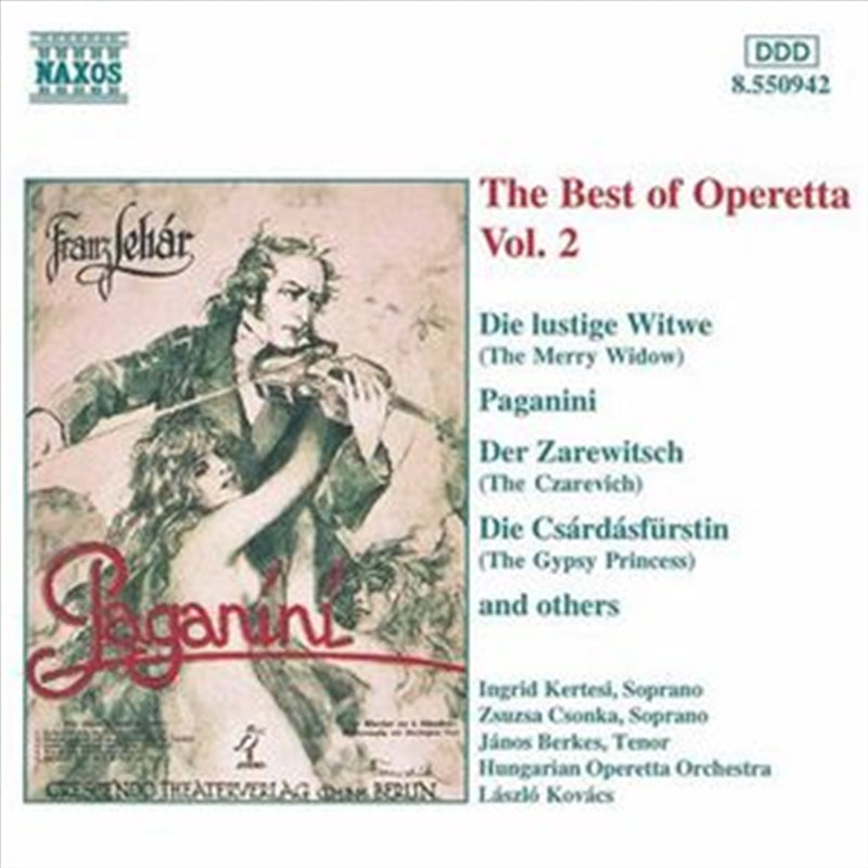 Music CDs: Operetta The Best Of - Various Cd Album