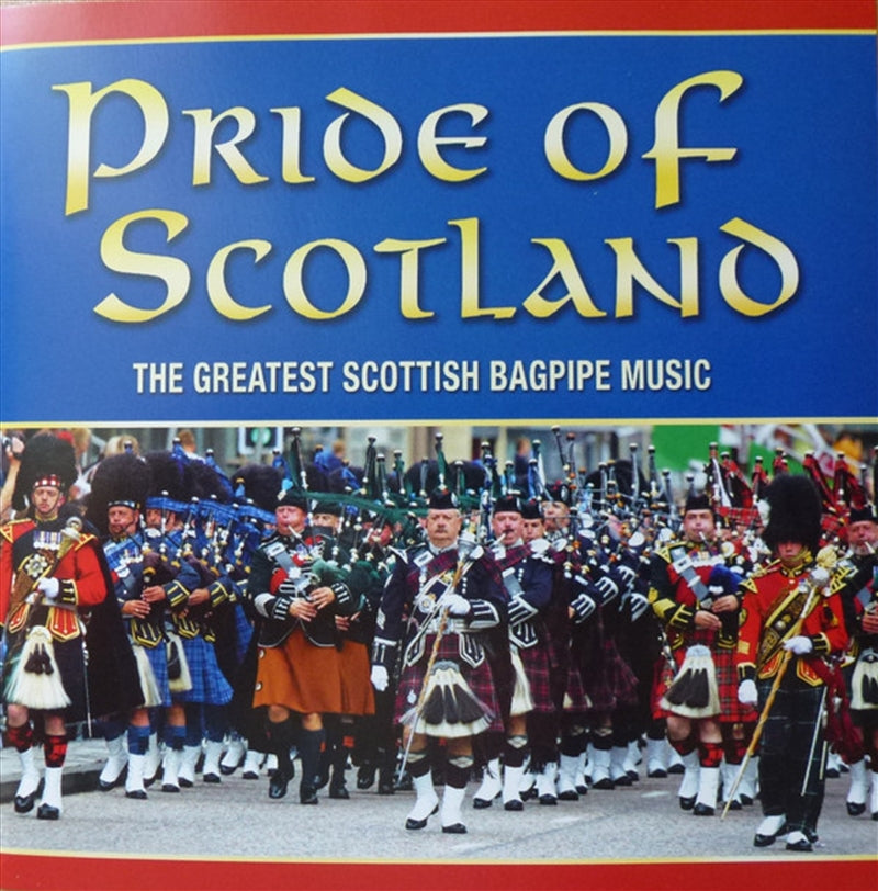 Music CDs: Pride Of Scotland: The Greates - Pipes And Drums Of Leanisch Cd Album