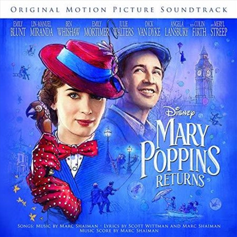 Music CDs: Mary Poppins Returns - Soundtrack Cd Album