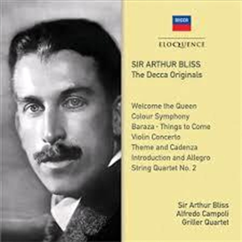 Music CDs: Sir Arthur Bliss: Decca Origin - Bliss, Sir Arthur Cd Album