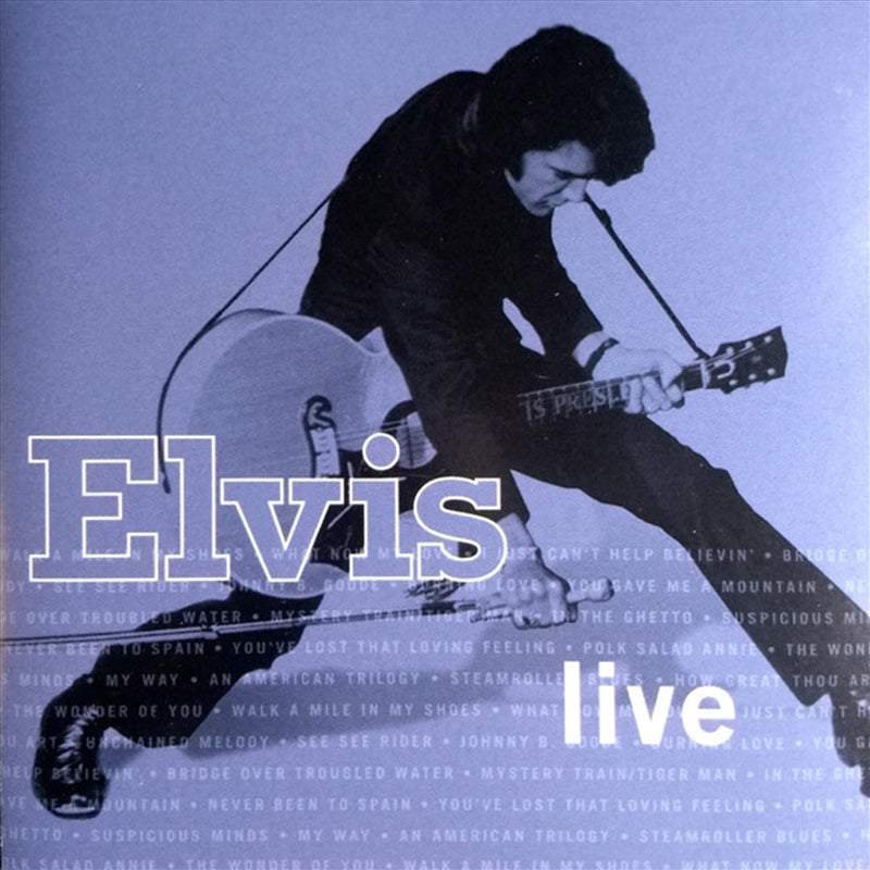 Music CDs: Elvis Live - Presley, Elvis Cd Album