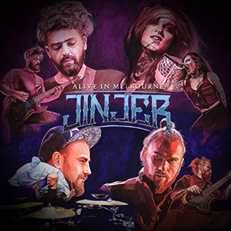 Music CDs: Alive In Melbourne 2020 - Jinjer Cd Album