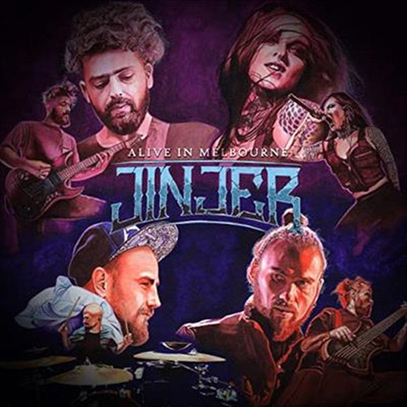 Alive In Melbourne 2020 - Jinjer Cd Album