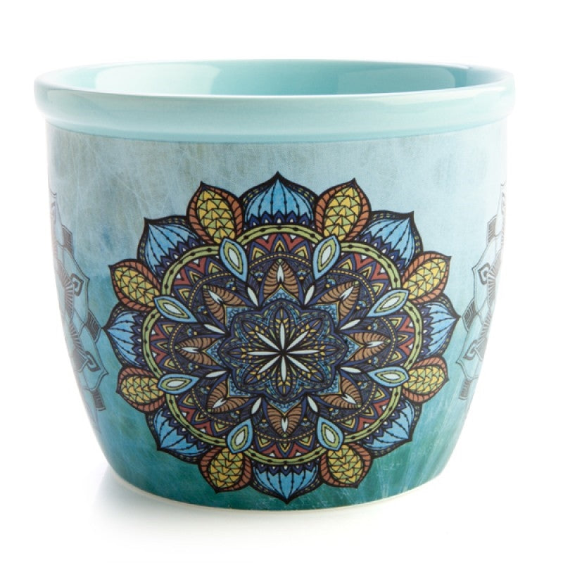 Wellness Accessories: Wild Scents Mandala Ceramic Smudge Bowl